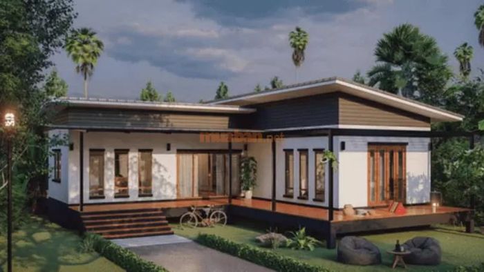 Nhà tiền chế mái Thái