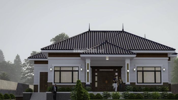 Thiết kế với mái Nhật