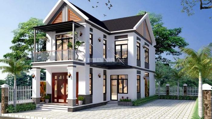 Mẫu nhà có sân vườn