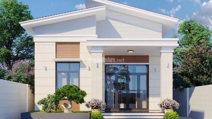 Diện tích xây dựng cho nhà cấp 4 đẹp và giá rẻ 300 triệu