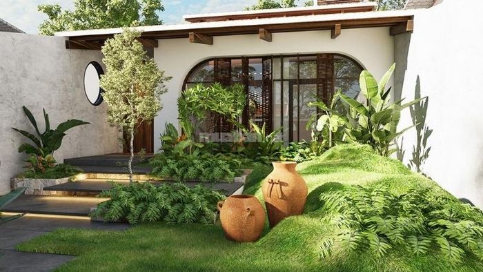 Thiết kế nhà với ngân sách dưới 300 triệu có sân vườn dễ chịu