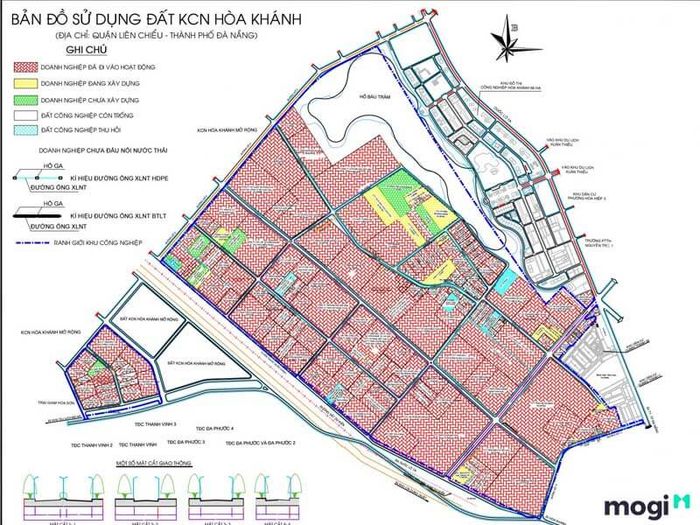 Bản đồ quy hoạch khu công nghiệp Khánh Hòa