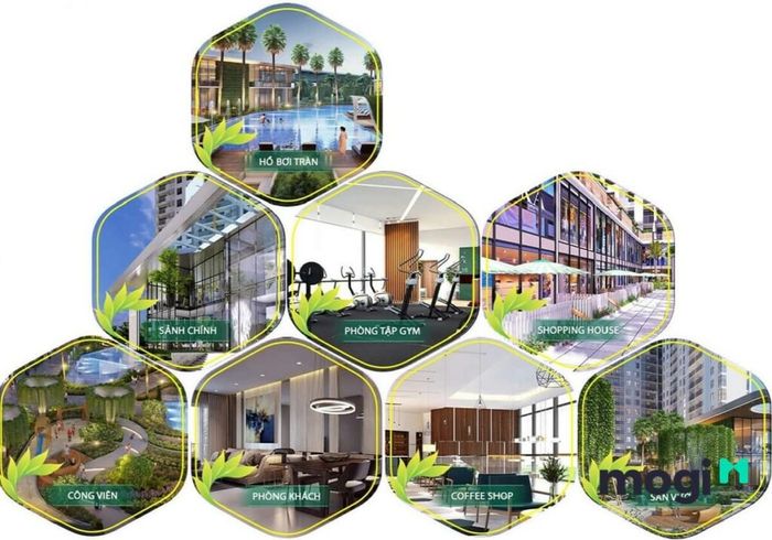 Chủ đầu tư đã trang bị tới 50 tiện ích nội khu, đáp ứng mọi nhu cầu nghỉ ngơi, thư giãn, ăn uống, vui chơi giải trí và thể thao của cư dân.