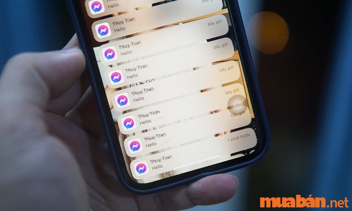 Xem tin nhắn Messenger trong mục thông báo của điện thoại