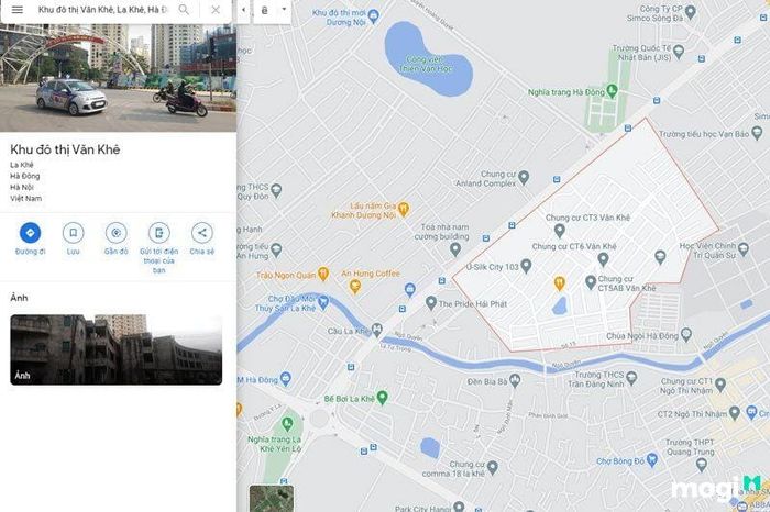 Khu đô thị mới Văn Khê có vị trí đắc địa, rất thuận tiện