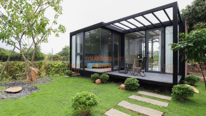 Nhà tiền chế 2 mái