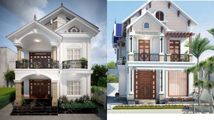 Mẫu nhà tân cổ điển