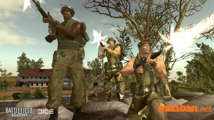 Battlefield là một trò chơi chiến tranh quân sự được phát hành bởi hãng game nổi tiếng Electronic Arts.