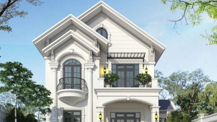 Mẫu nhà tân cổ điển