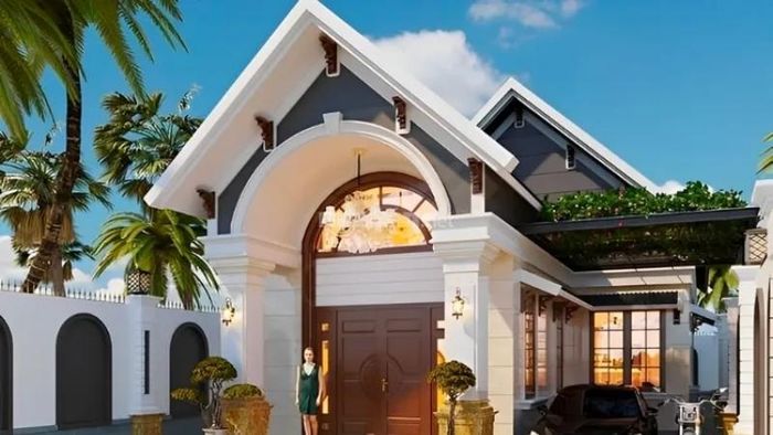 Thiết kế nổi bật của nhà cấp 4 tại nông thôn với chi phí 300 triệu