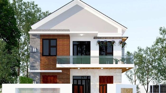 Mẫu nhà vuông