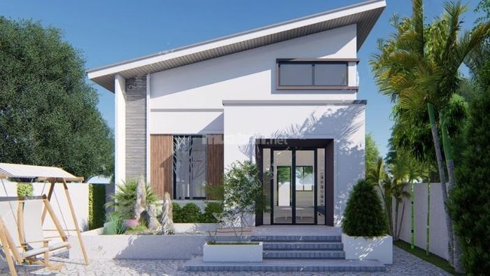 Mẫu nhà cấp 4 mái lệch có mức chi phí khoảng 300 triệu