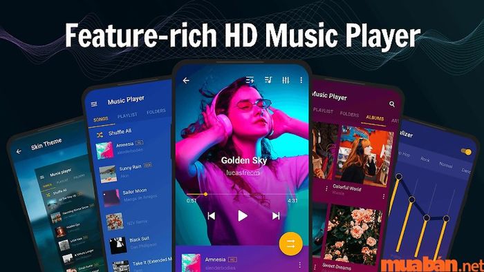 Một loạt các tính năng hấp dẫn đang chờ đón người dùng trong Music Player.
