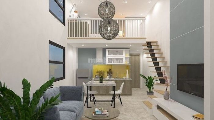 Nhà cấp 4 gác lửng 200 triệu với 3 phòng ngủ