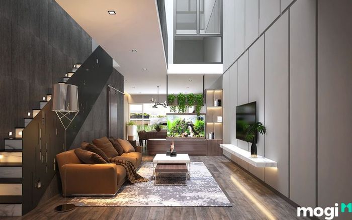 Mẫu nội thất nhà phố 1 trệt 3 tầng