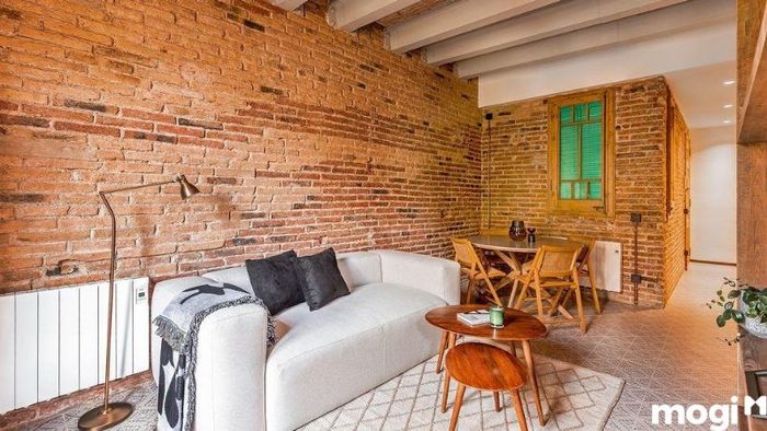 Thiết kế nội thất cho mẫu nhà xây gạch không tô