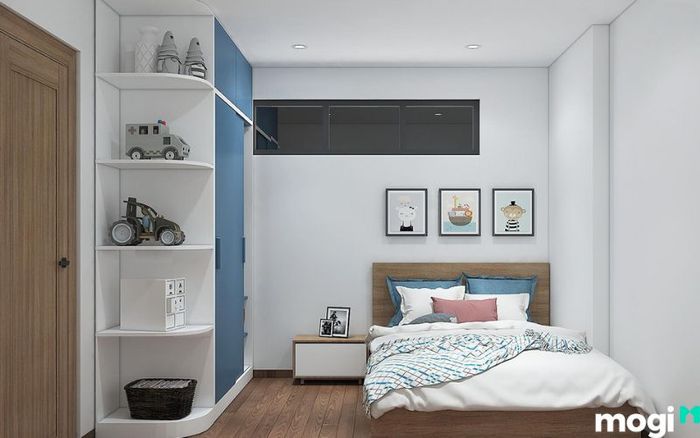 Phòng ngủ 10m2 theo phong cách đơn giản