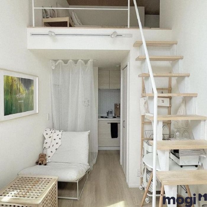thiết kế phòng trọ 16m2