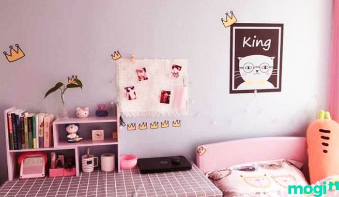 Thiết kế phòng trọ 16m2 với kích thước hợp lý