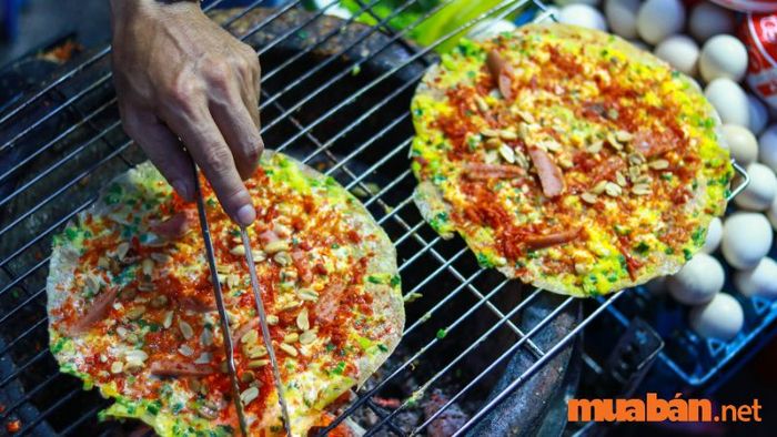 Bánh tráng nướng Đà Lạt