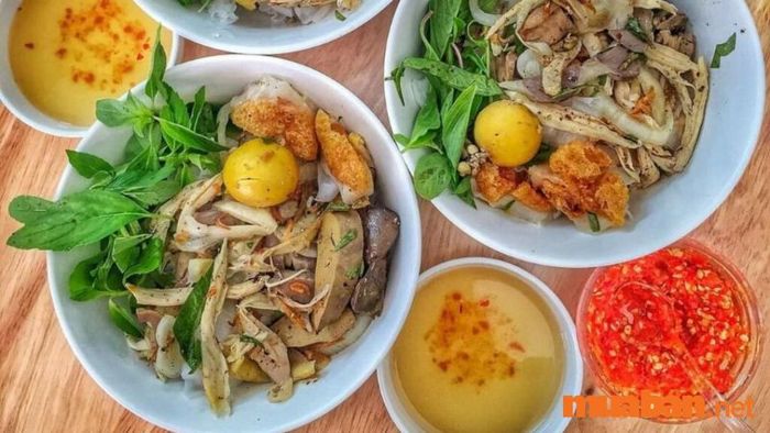 Bánh ướt lòng gà Đà Lạt