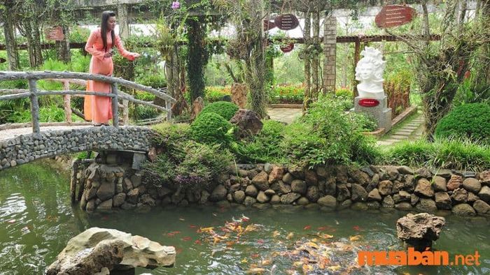 Vườn thơ Hàn Mặc Tử ở đồi Mộng Mơ Đà Lạt