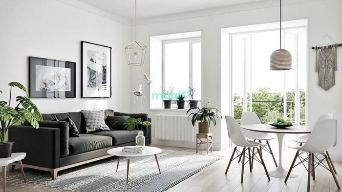 Ánh sáng trong phong cách Scandinavian
