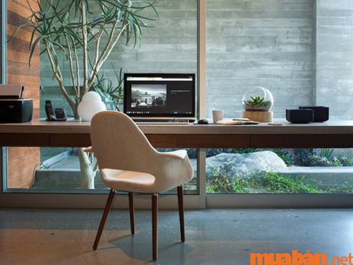 thiết kế không gian làm việc tại nhà