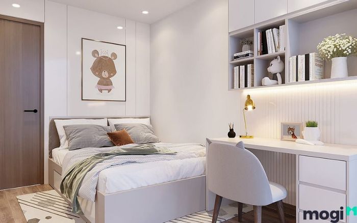 Kết hợp hài hòa giữa màu sắc nội thất trong phòng ngủ