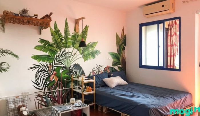 Ánh sáng trong thiết kế phòng trọ 16m2