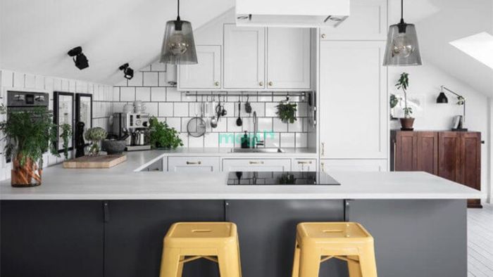 Mẫu phòng bếp theo phong cách Scandinavian