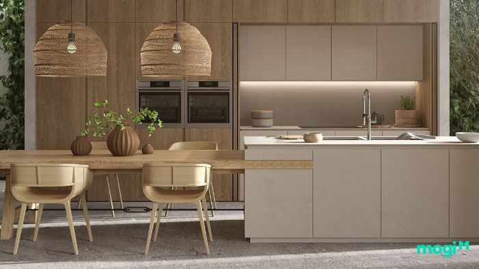 Thiết kế bếp tối giản 1