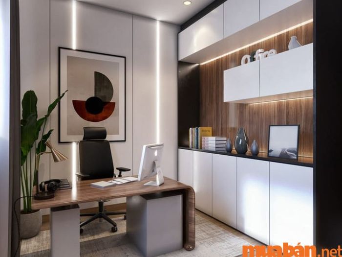thiết kế không gian làm việc tại nhà