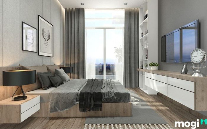 Mẫu nội thất cho 2 phòng ngủ trong nhà phố
