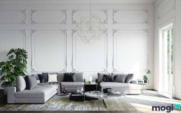 Thiết kế nội thất nhà phố tân cổ điển