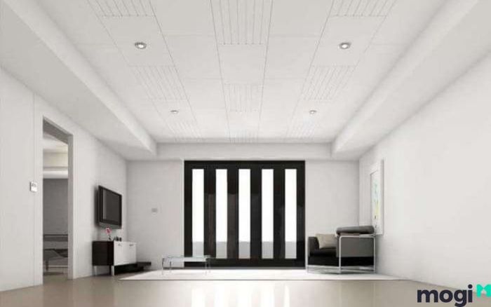 nhà cấp 4 với mái bằng đổ bê tông