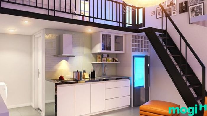 thiết kế nhà siêu nhỏ 12m2