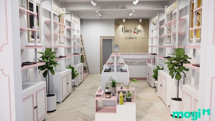 Thiết kế nội thất showroom theo phong cách xanh