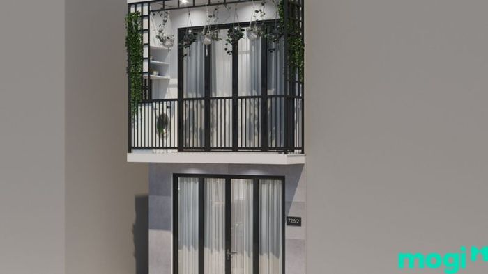 thiết kế nhà siêu nhỏ 12m2