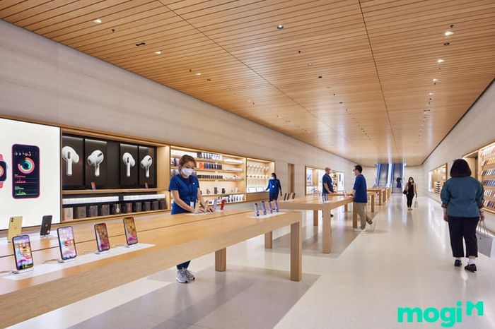 Mẫu thiết kế nội thất showroom cho điện thoại