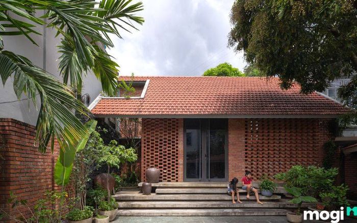 nhà cấp 4 với mái ngói