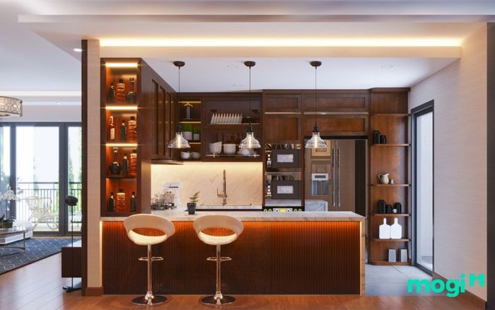 Thiết kế nội thất cho phòng bar tại gia