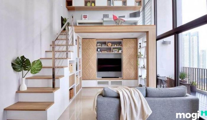 Mẫu thiết kế nhà nhỏ 16m2 với không gian mở