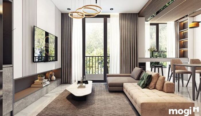 Thiết kế căn hộ 80m2 với 3 phòng ngủ