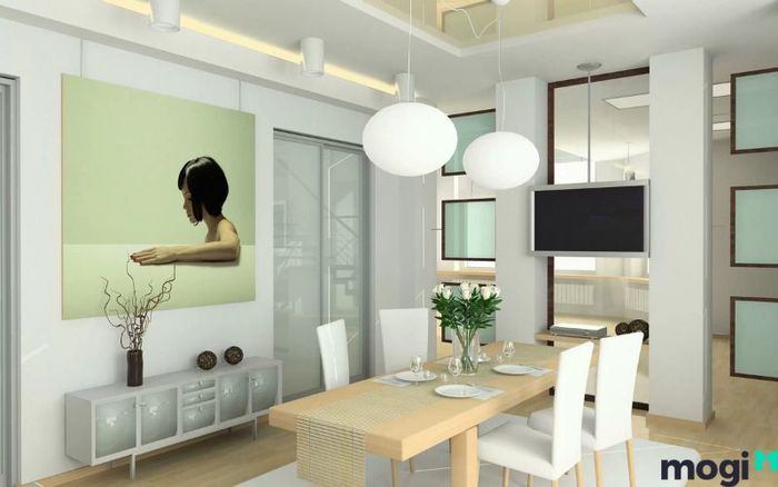 trần nhà làm từ thạch cao