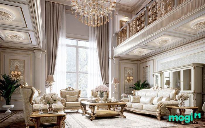 Thiết kế nội thất biệt thự theo phong cách tân cổ điển