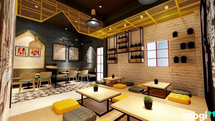 Thiết kế quán cà phê nhỏ xinh với chi phí hợp lý