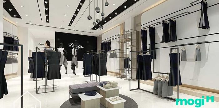 Mẫu thiết kế nội thất showroom dành cho thời trang