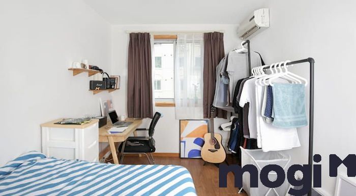 Một mẫu phòng trọ đơn giản lý tưởng cho nam sinh viên