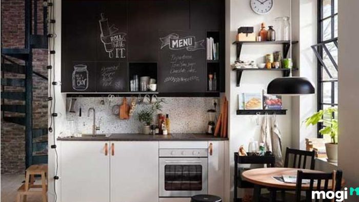 Nhà bếp nhỏ gọn và tiện nghi